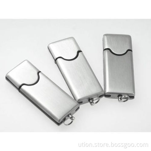 Metal USB Flash Drives with 1 to 32GB Capacity and 7Mbps Writing Speed, free logoNew